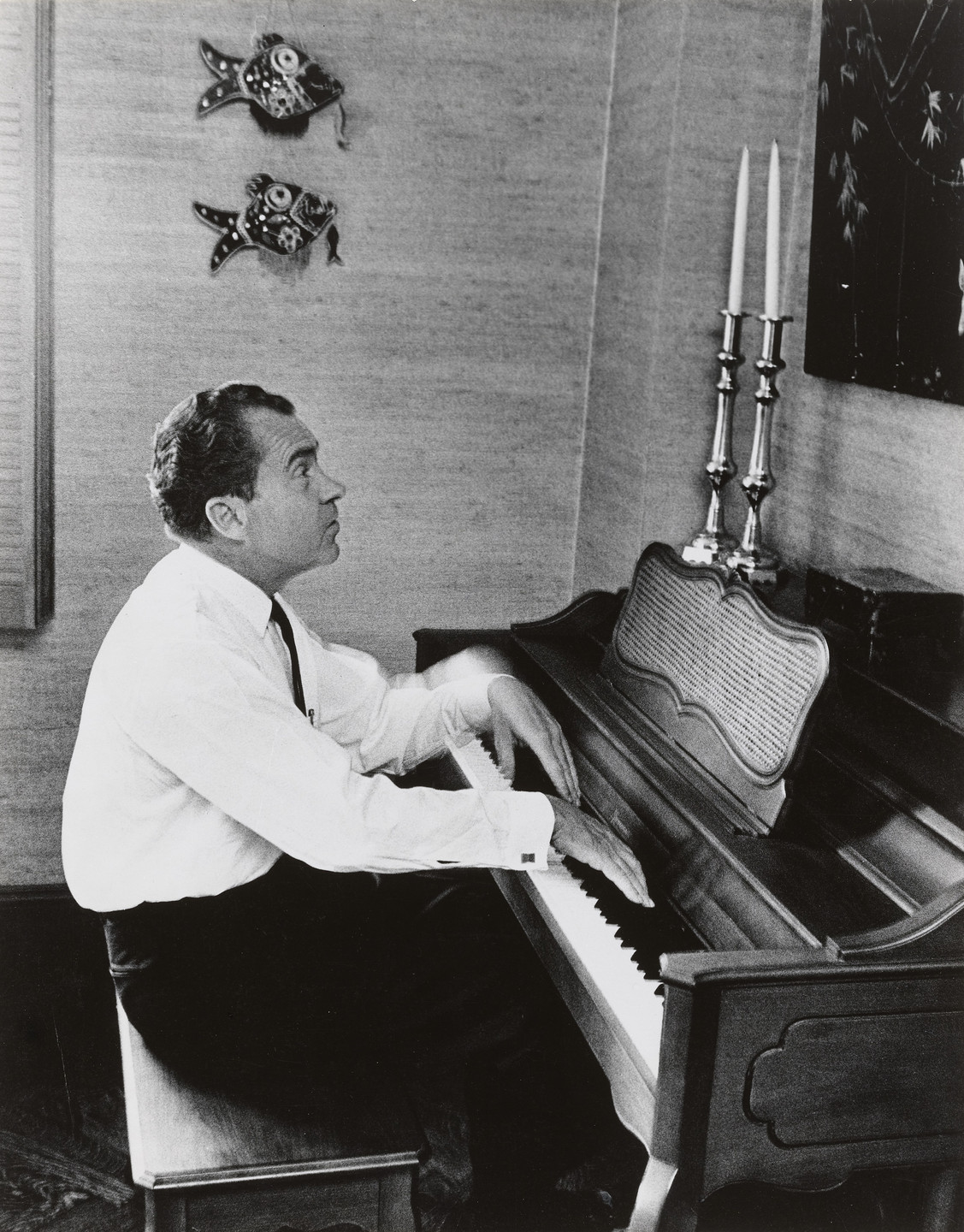 Philippe Halsman. Richard Nixon. 1967