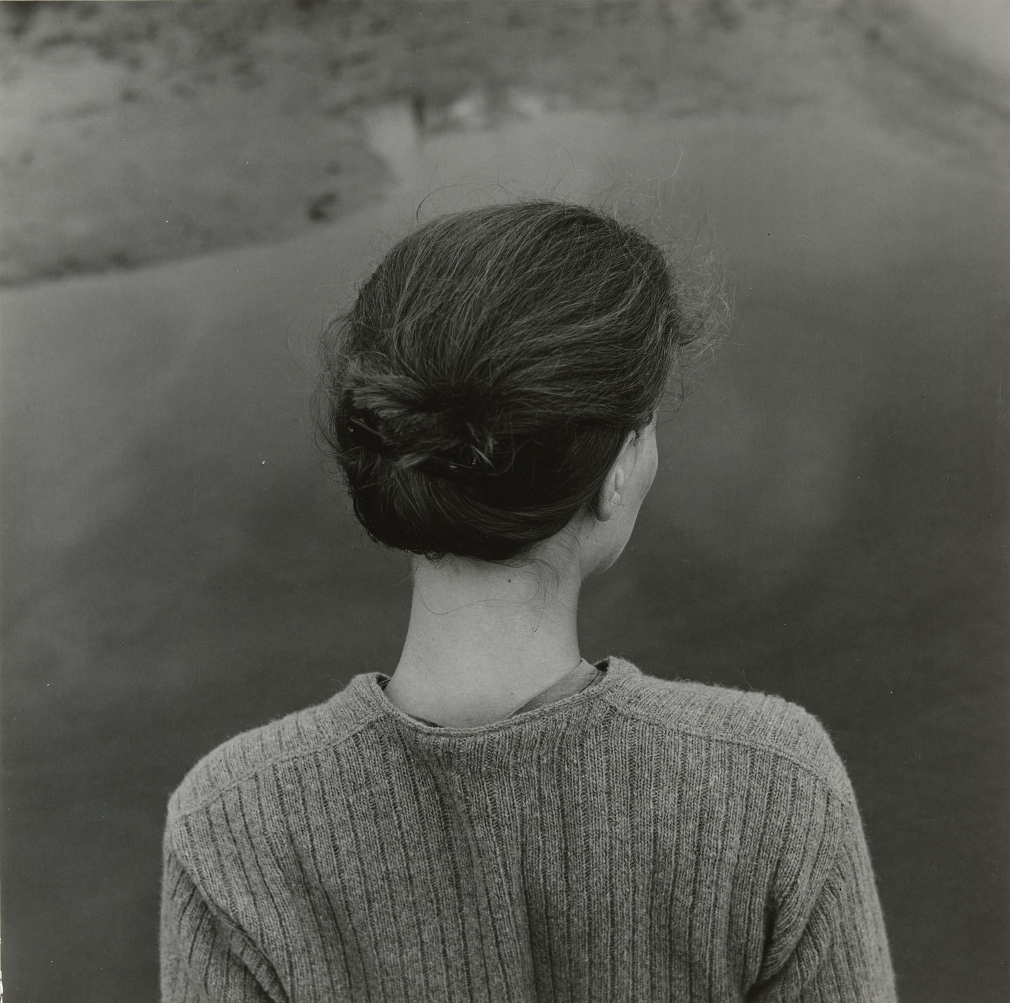 Emmet Gowin. Edith, Chincoteague, Virginia. 1967