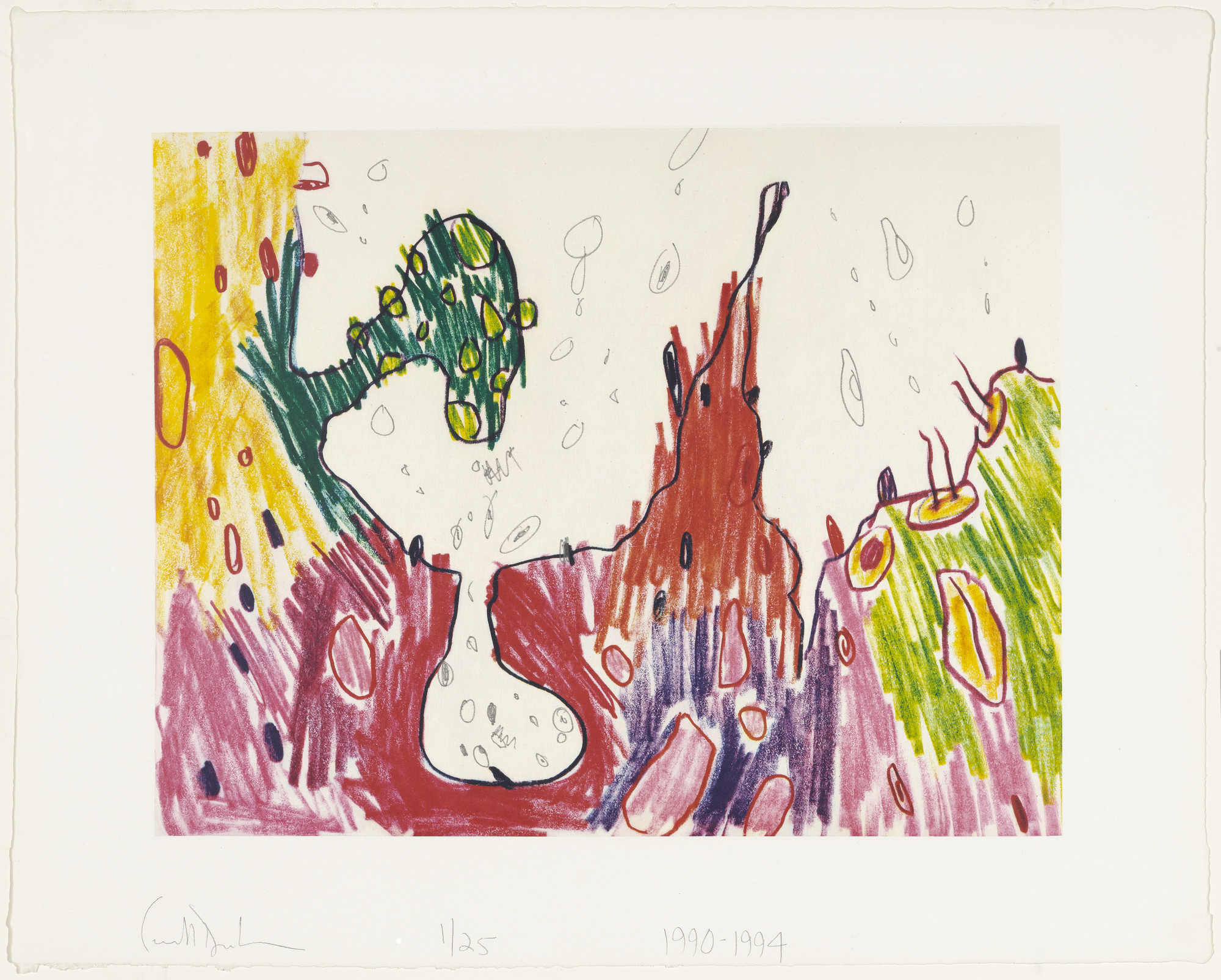Carroll Dunham. Delta from Seven Places