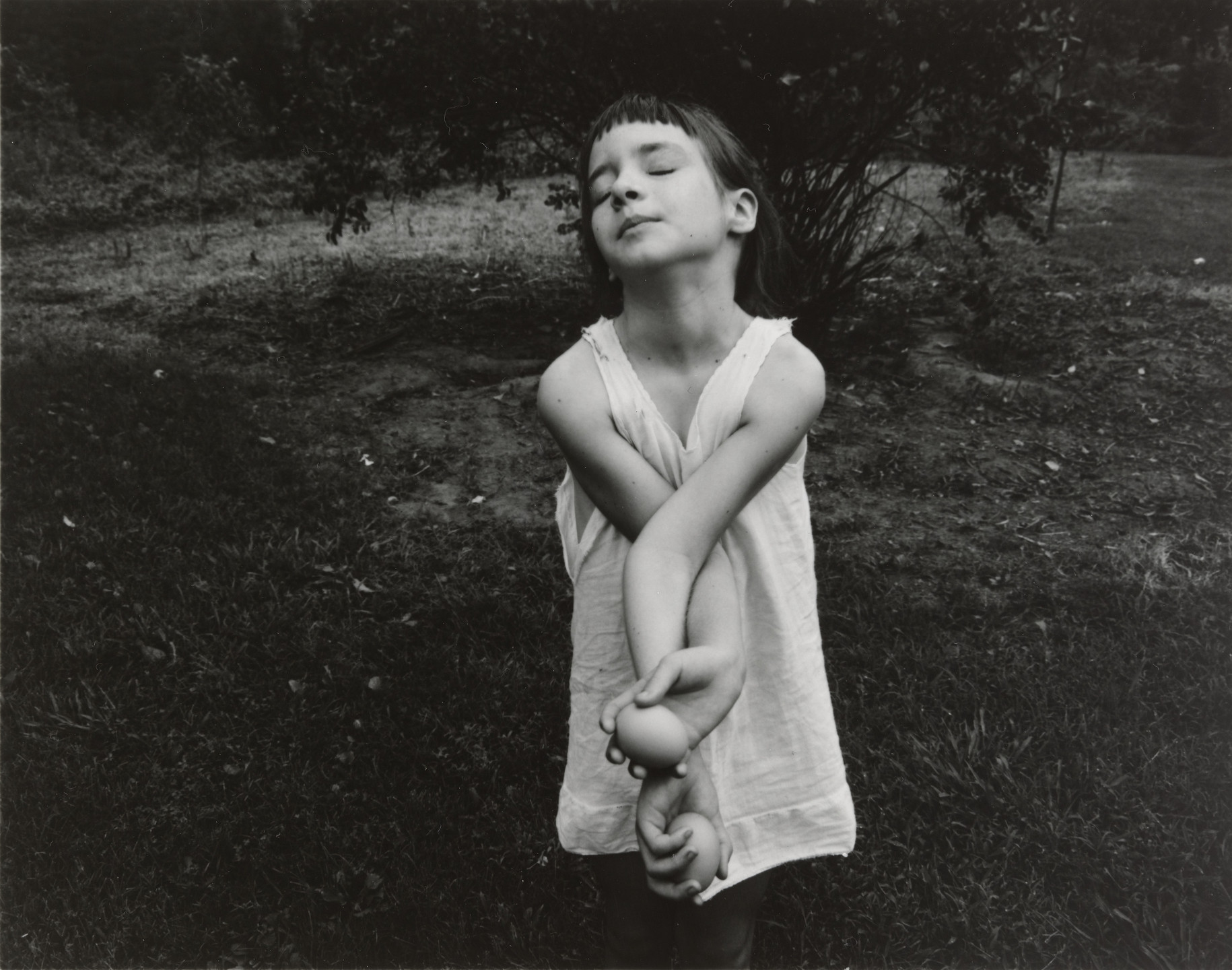 Emmet Gowin. Nancy, Danville, Virginia. 1969