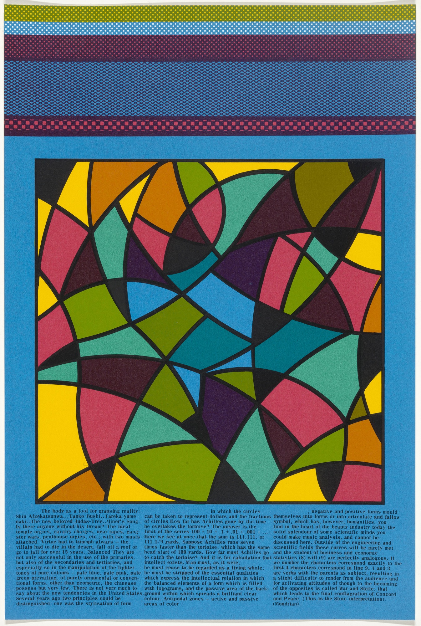 Eduardo Paolozzi. Untitled from Moonstrips Empire News