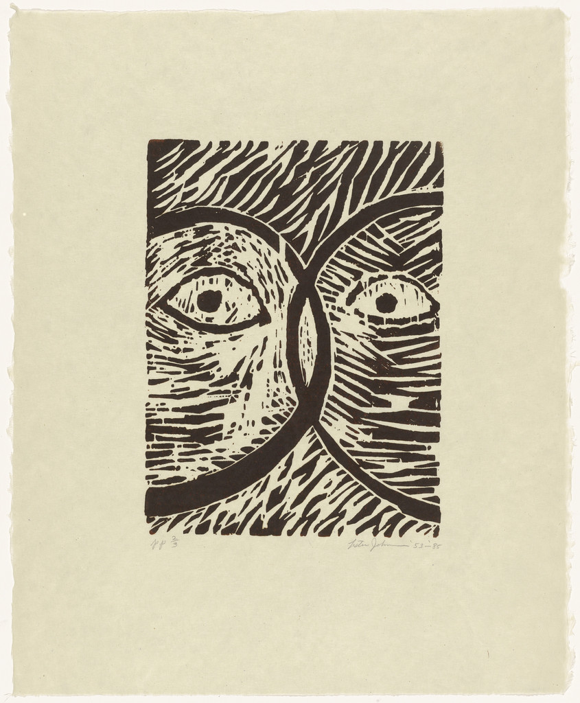 Untitled from the portfolio Man in Woodcut, 1953-1957