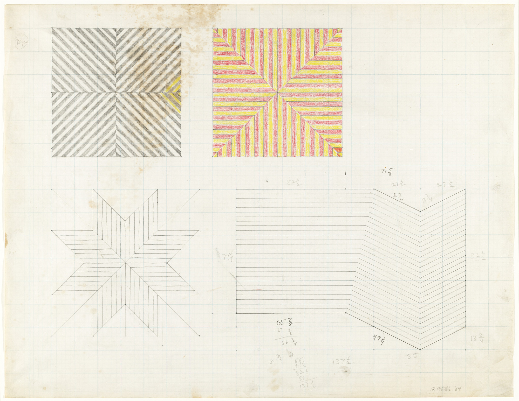 Frank Stella. Untitled