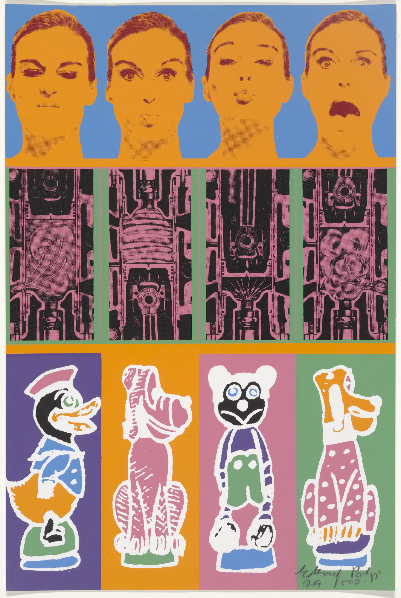 Eduardo Paolozzi. Secrets of the Internal Combustion Engine from Moonstrips Empire News