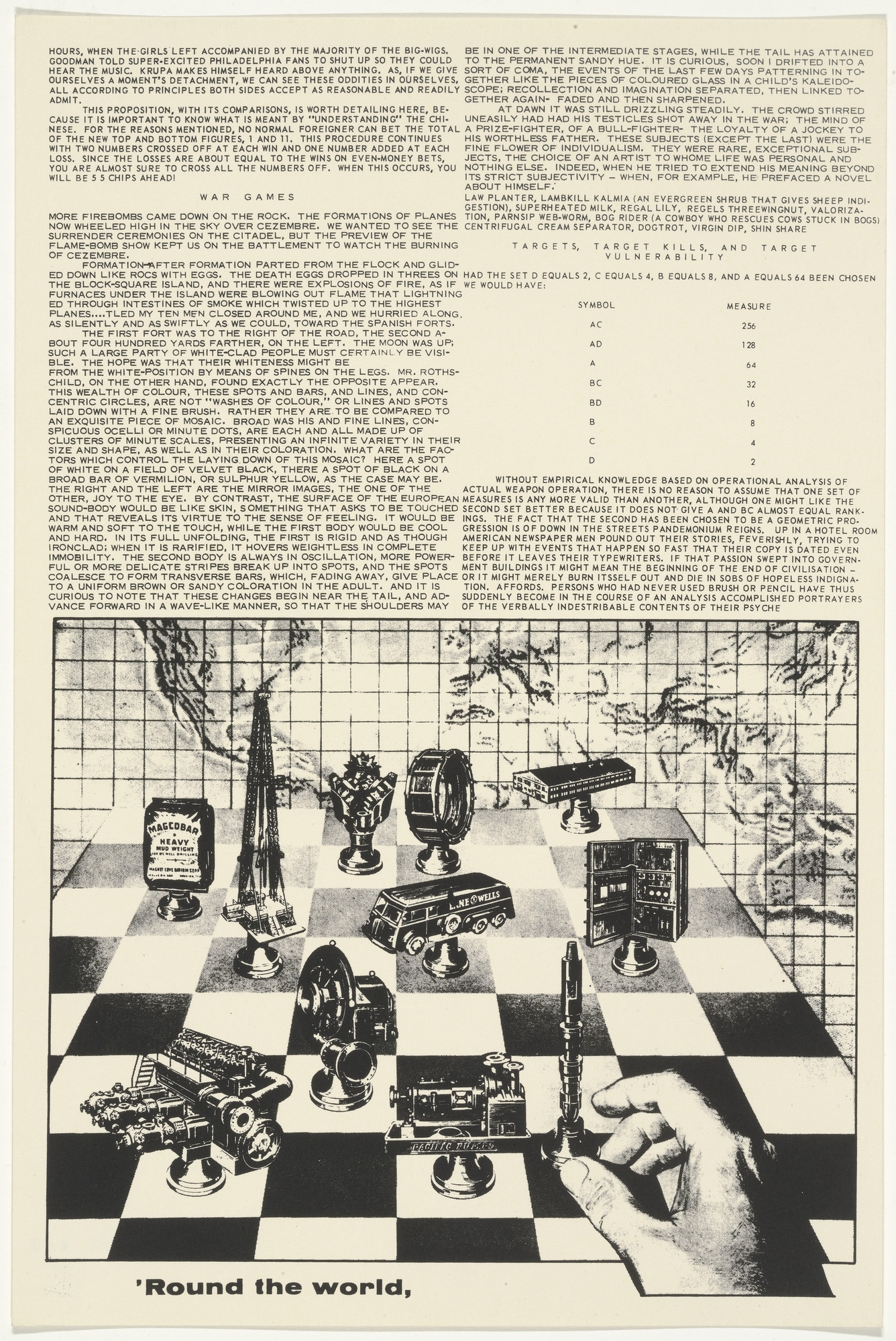Eduardo Paolozzi. Untitled from Moonstrips Empire News