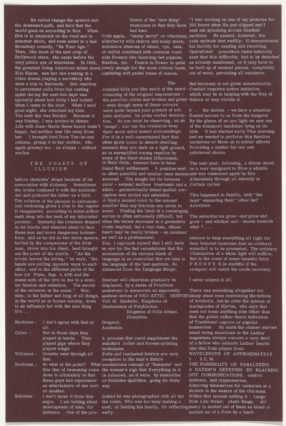 Eduardo Paolozzi. Untitled from Moonstrips Empire News. 1967