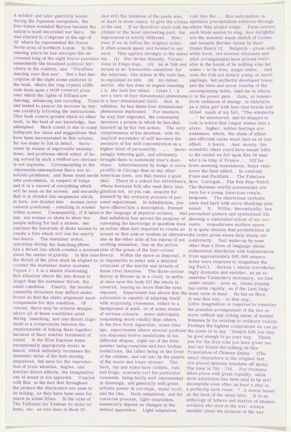 Eduardo Paolozzi. Untitled from Moonstrips Empire News. 1967