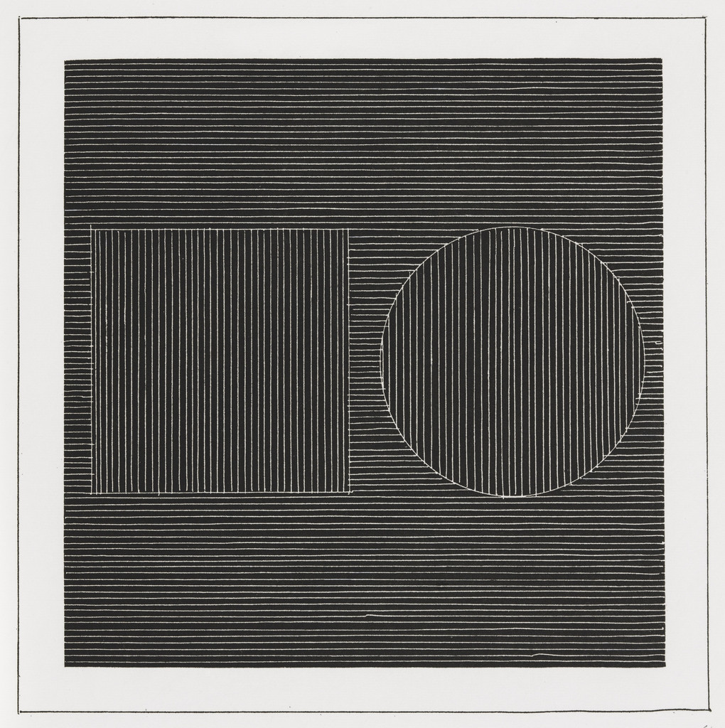 Plate (folio 8) from Six Geometric Figures and All Their Combinations, Volume I