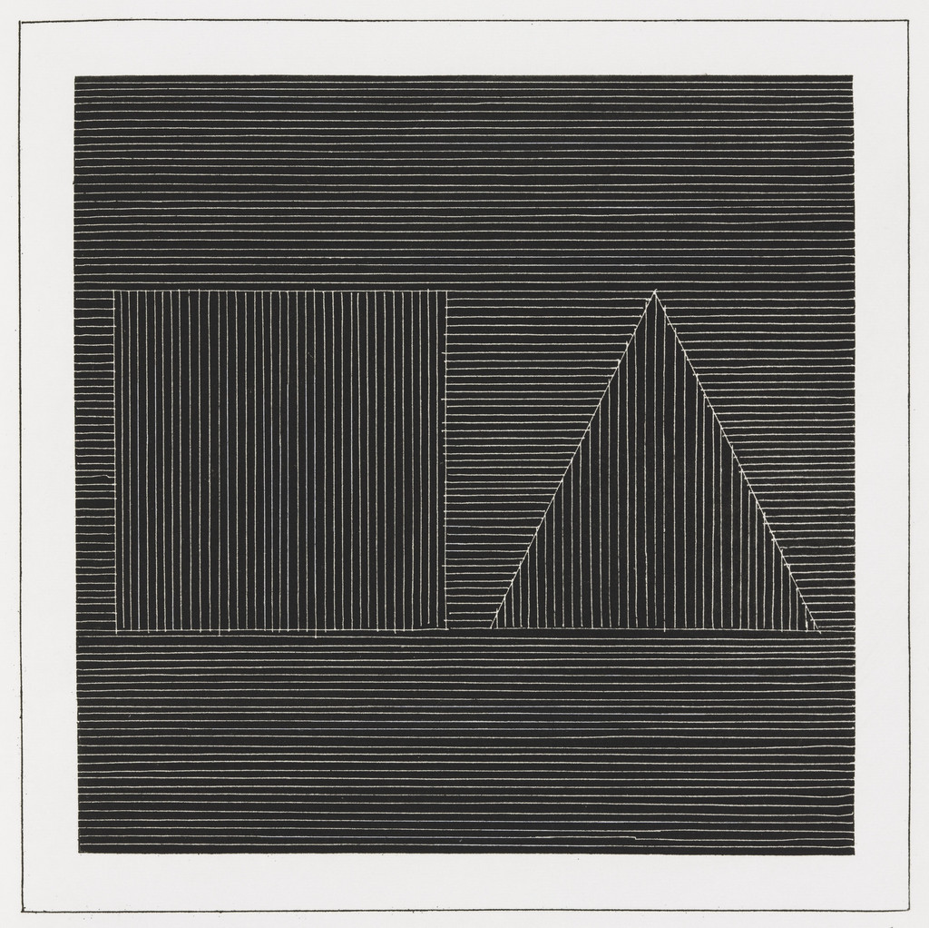Plate (folio 9) from Six Geometric Figures and All Their Combinations, Volume I