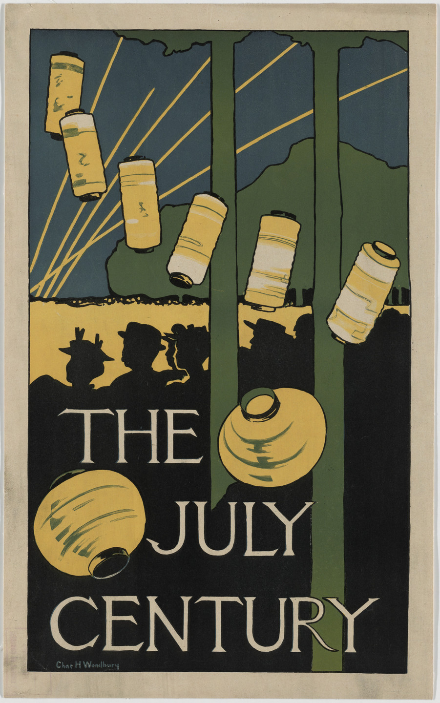 Charles Herbert Woodbury. The July Century. 1895