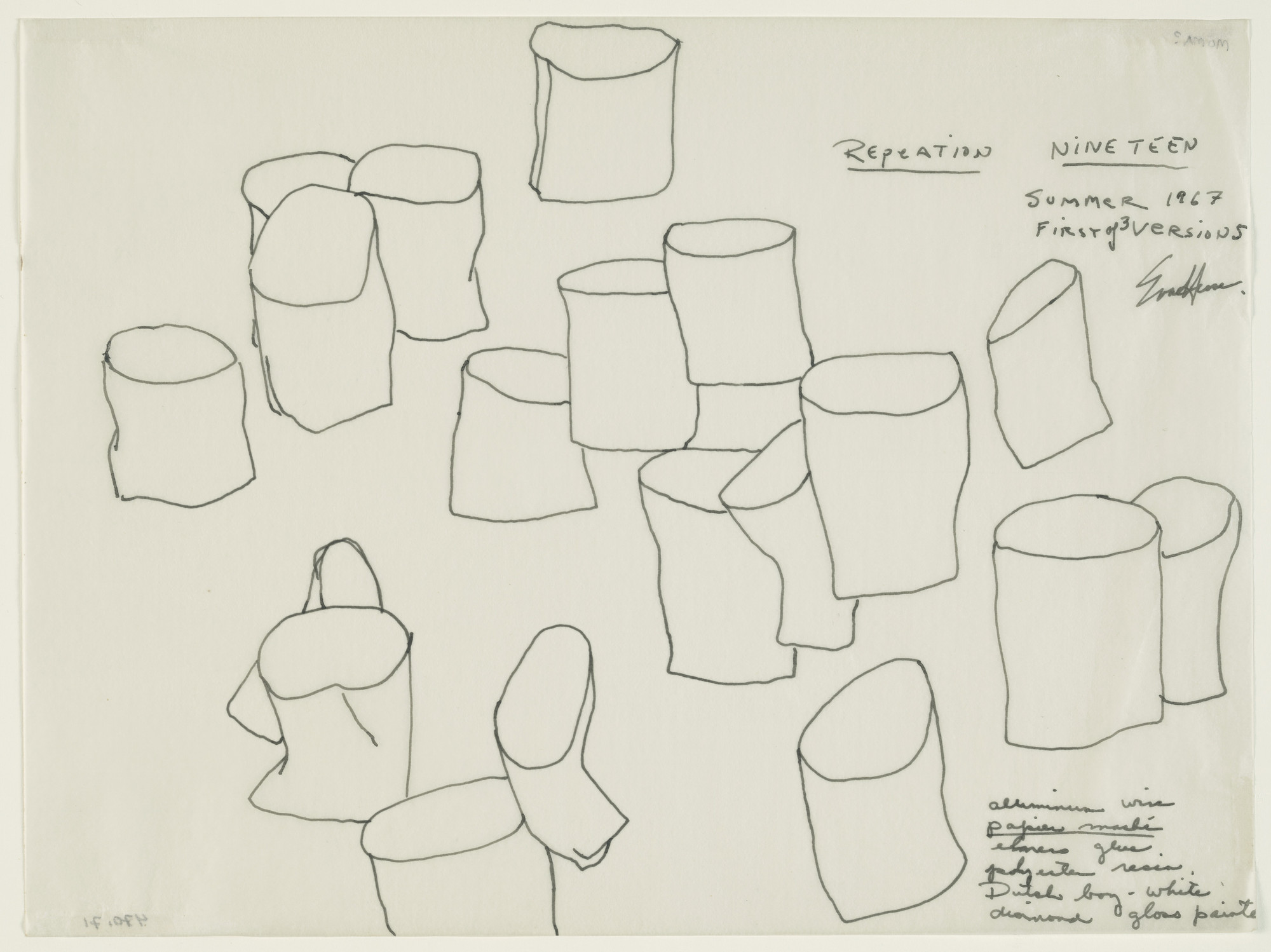 Repetition Nineteen, First of 3 versions | MoMA