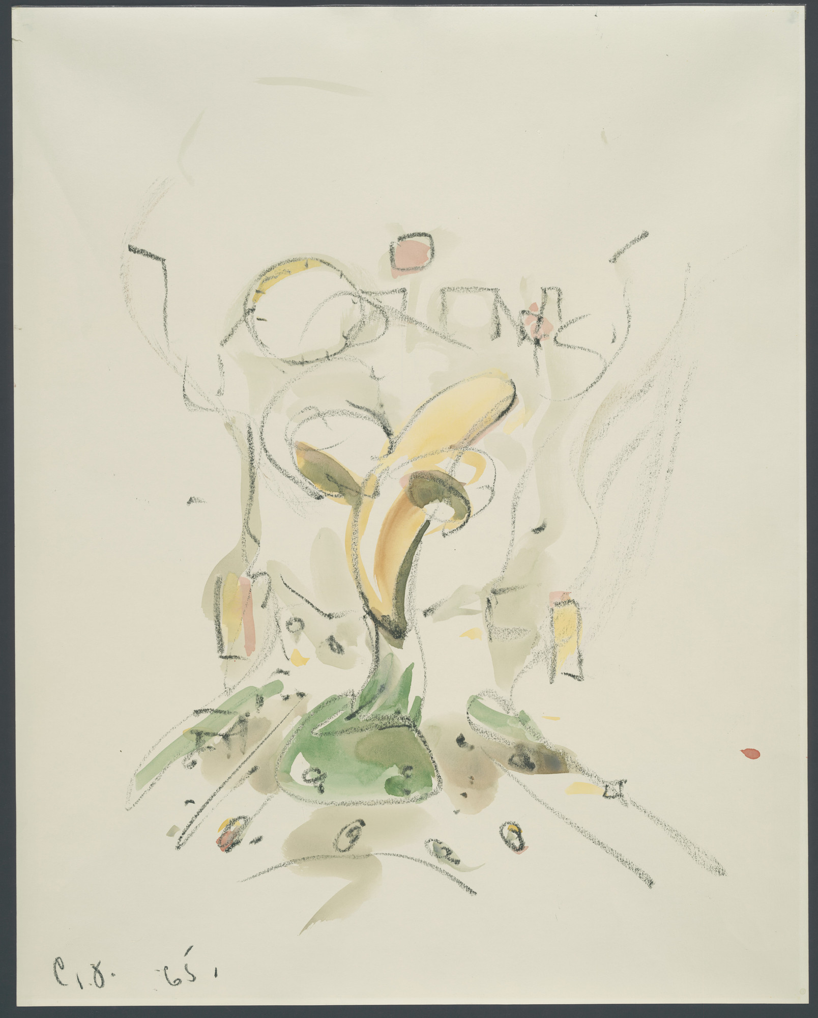 Claes Oldenburg. Proposed Colossal Monument for 42nd Street: Banana