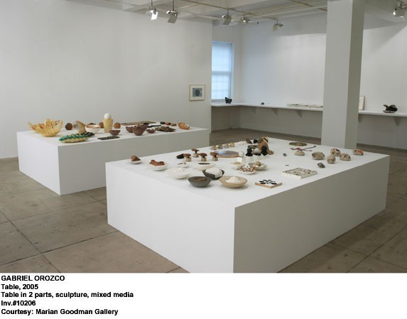Gabriel Orozco. Working Tables, 2000-2005. 2005