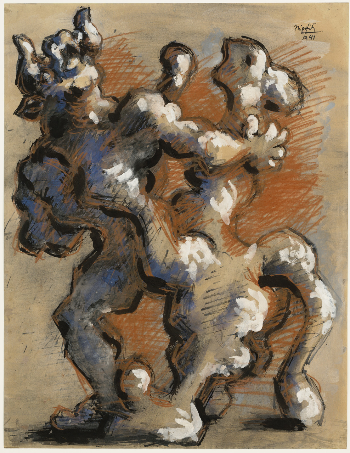 Jacques Lipchitz. The Rape of Europa IV. 1941