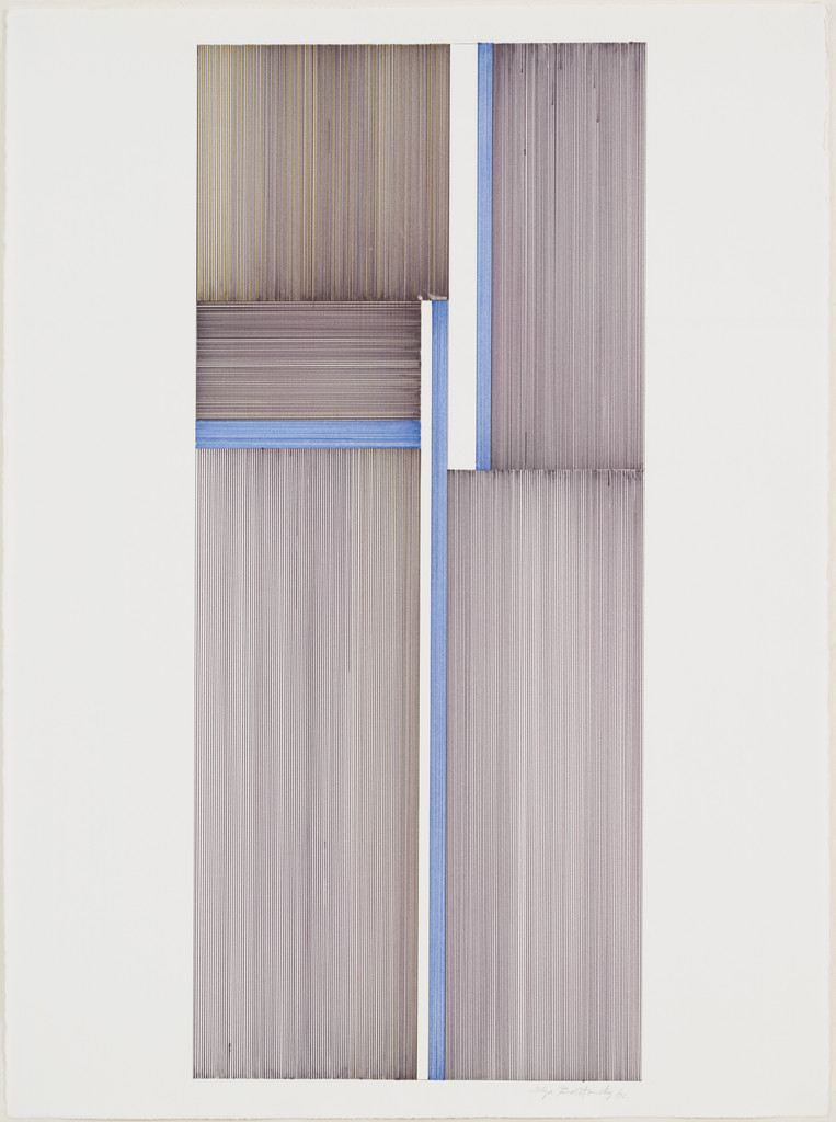 Blue and Black Vertical