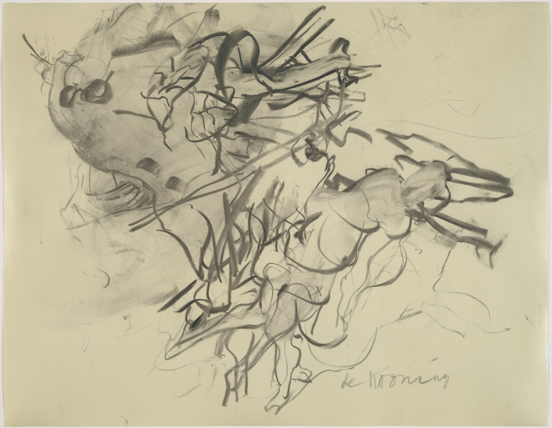 Willem de Kooning. Untitled. (1967)