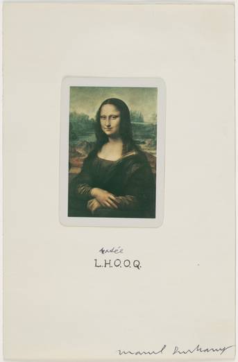 Marcel Duchamp. L.H.O.O.Q. Shaved. 1965