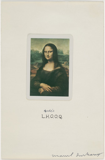 Marcel Duchamp. L.H.O.O.Q. Shaved. 1965 | MoMA