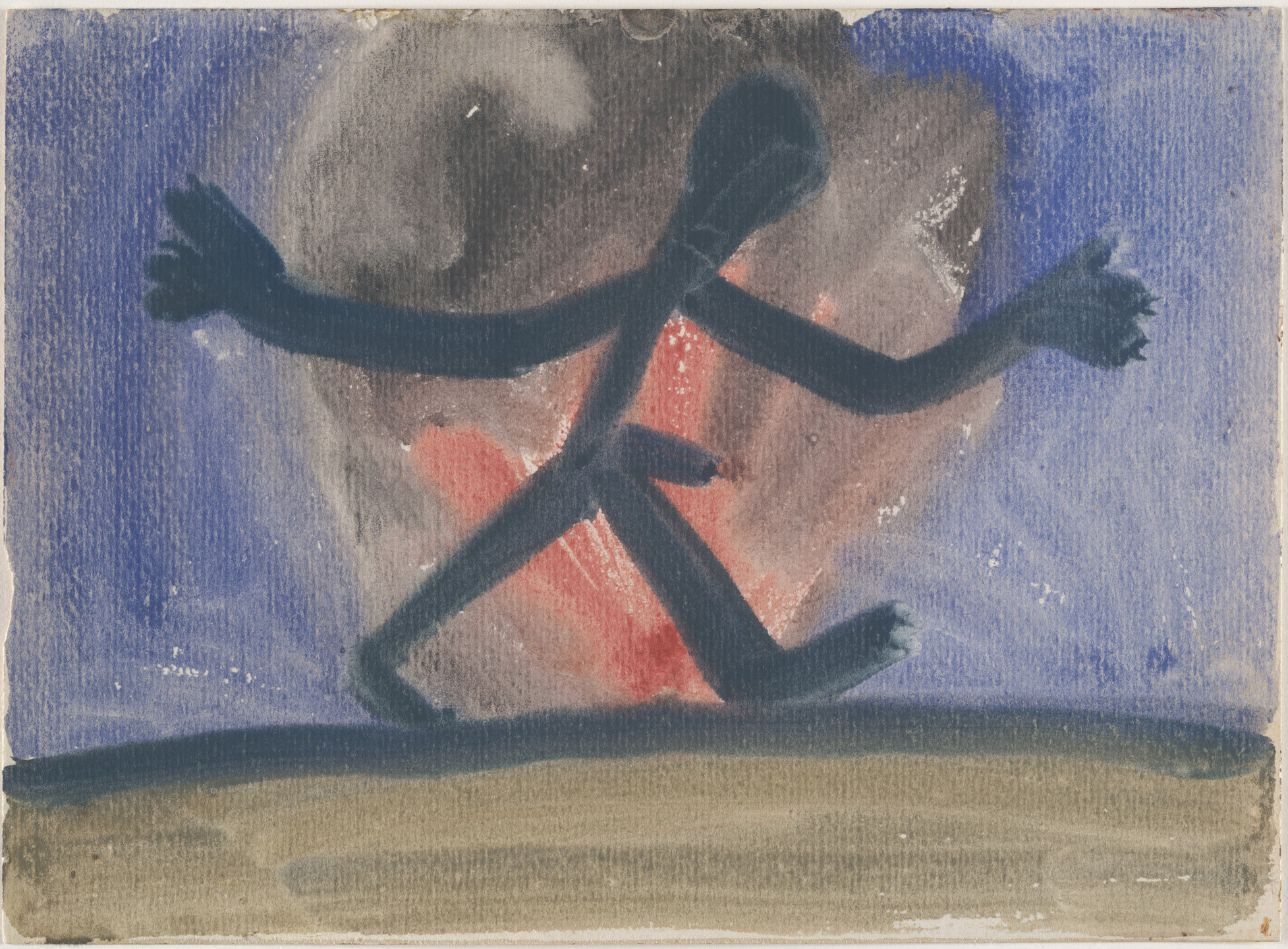 A.R. Penck (Ralf Winkler). Untitled. 1967