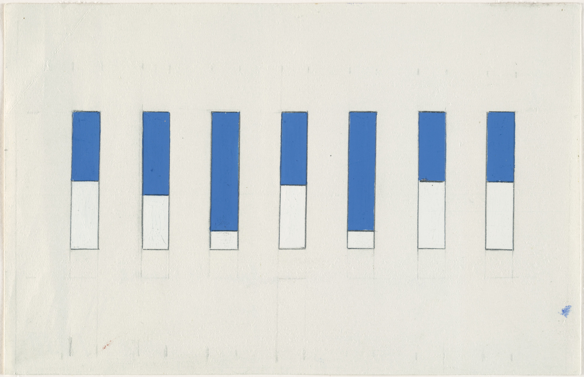Ellsworth Kelly. Awnings, Avenue Matignon. 1950