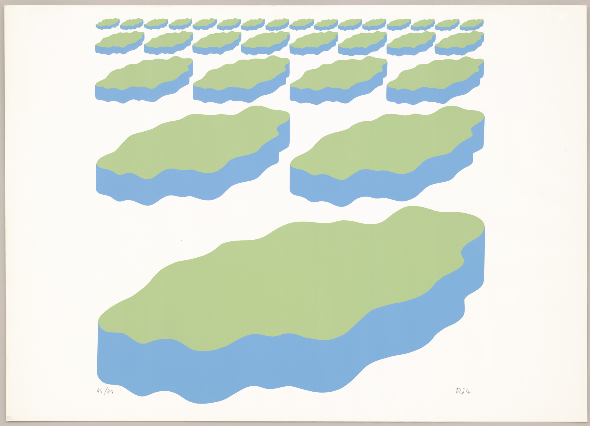 Markus Raetz. Schären. 1967