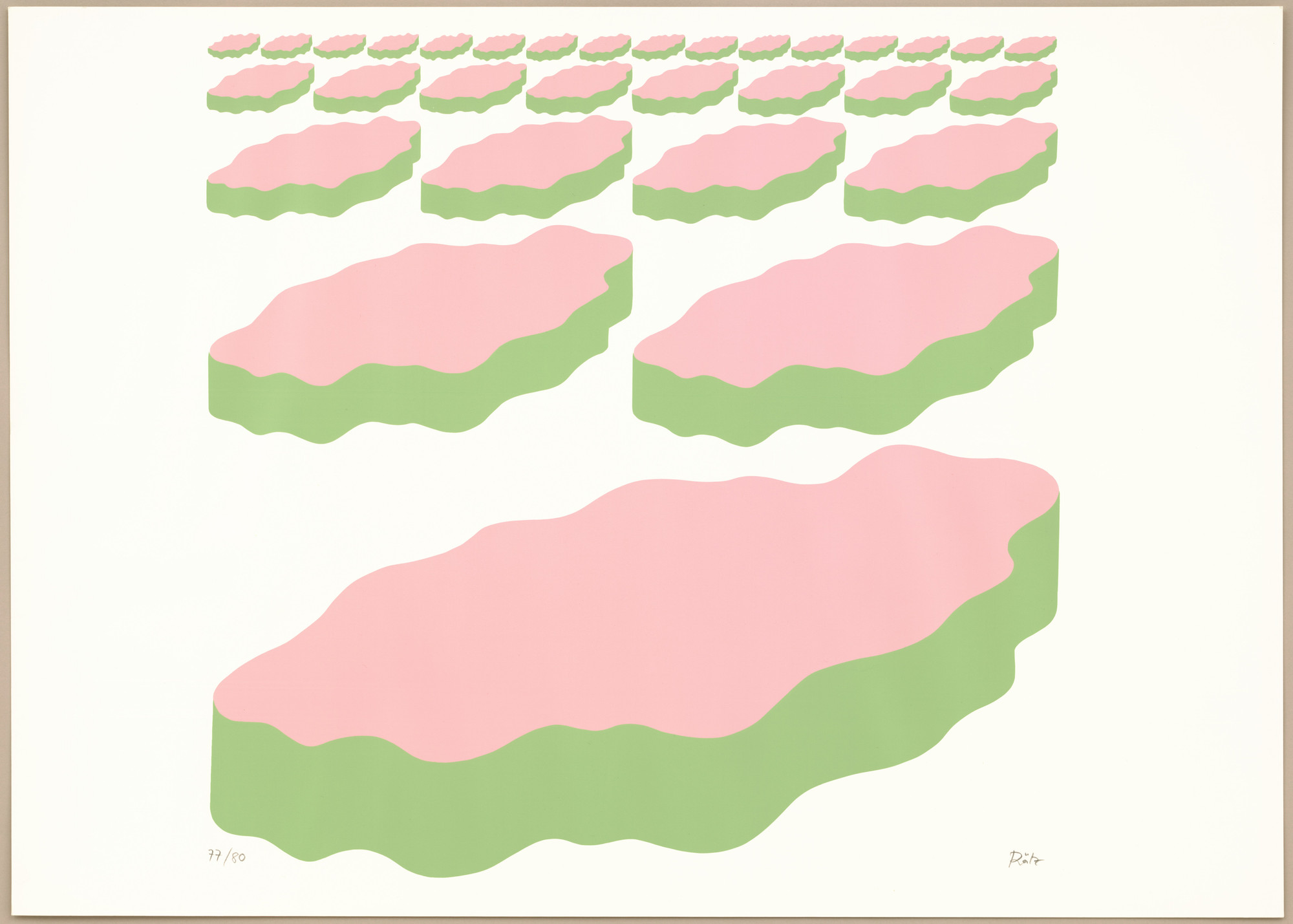 Markus Raetz. Schären. 1967