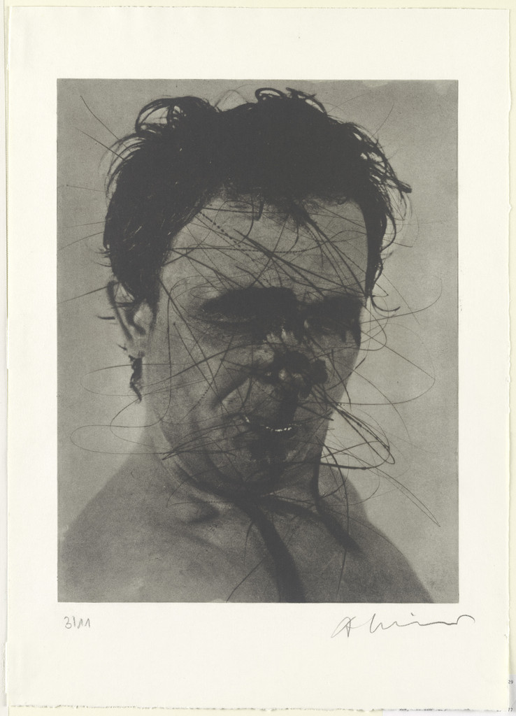 Untitled by Arnulf Rainer