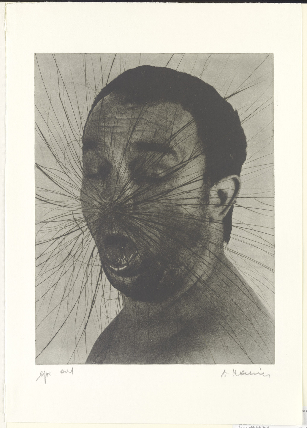 Arnulf Rainer. Untitled. (1975)