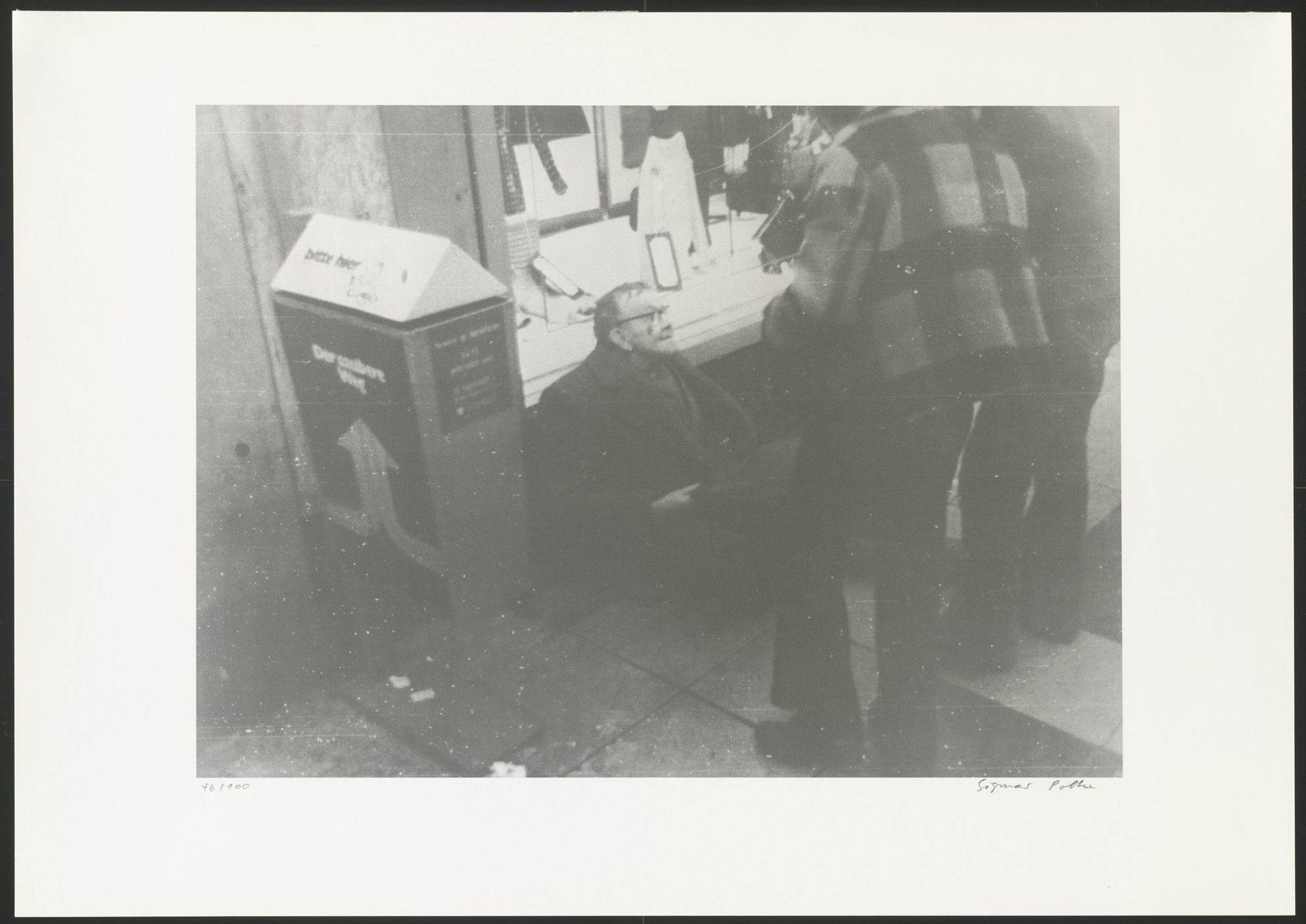 Sigmar Polke. Cologne Beggars I-IV (Kölner Bettler I-IV)