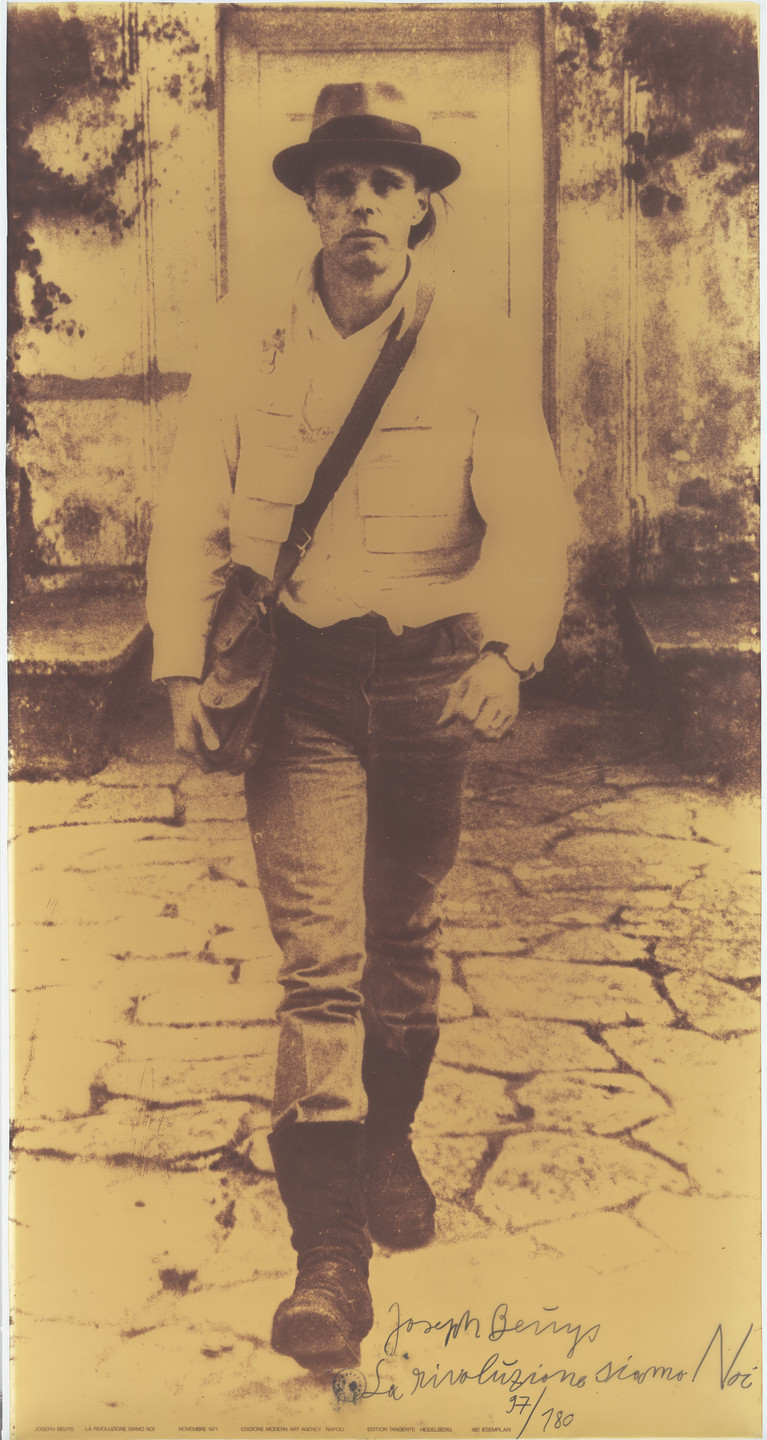 Joseph Beuys. We Are the Revolution (La Rivoluzione siamo Noi). 1972