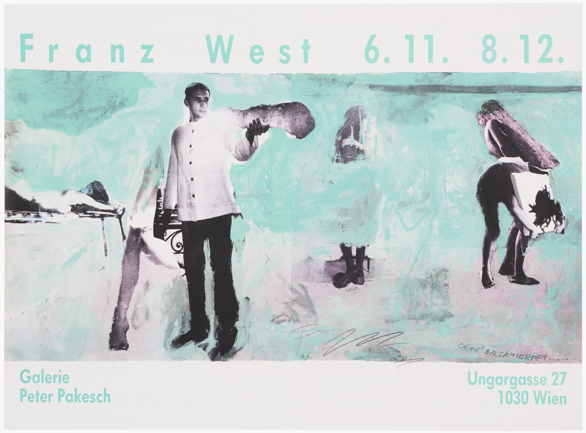 Franz West. Conventional Dichotomy (Konventionelle Dichotomie). 1990