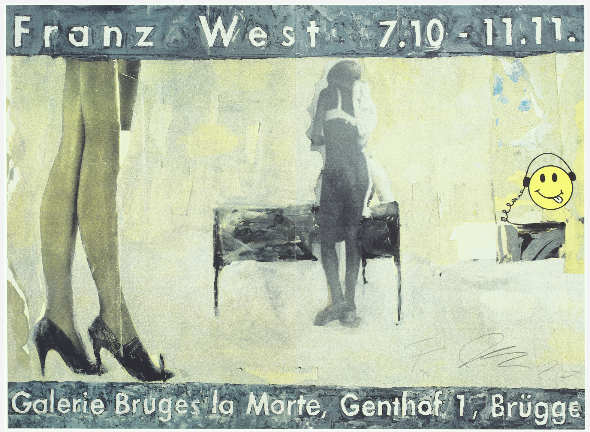 Franz West. Untitled from Conventional Dichotomy. 1990