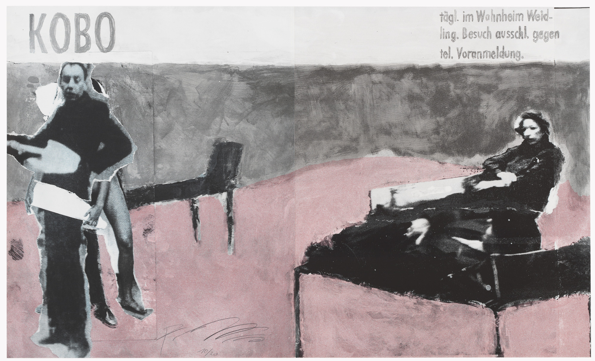 Franz West. Untitled from Conventional Dichotomy. 1990