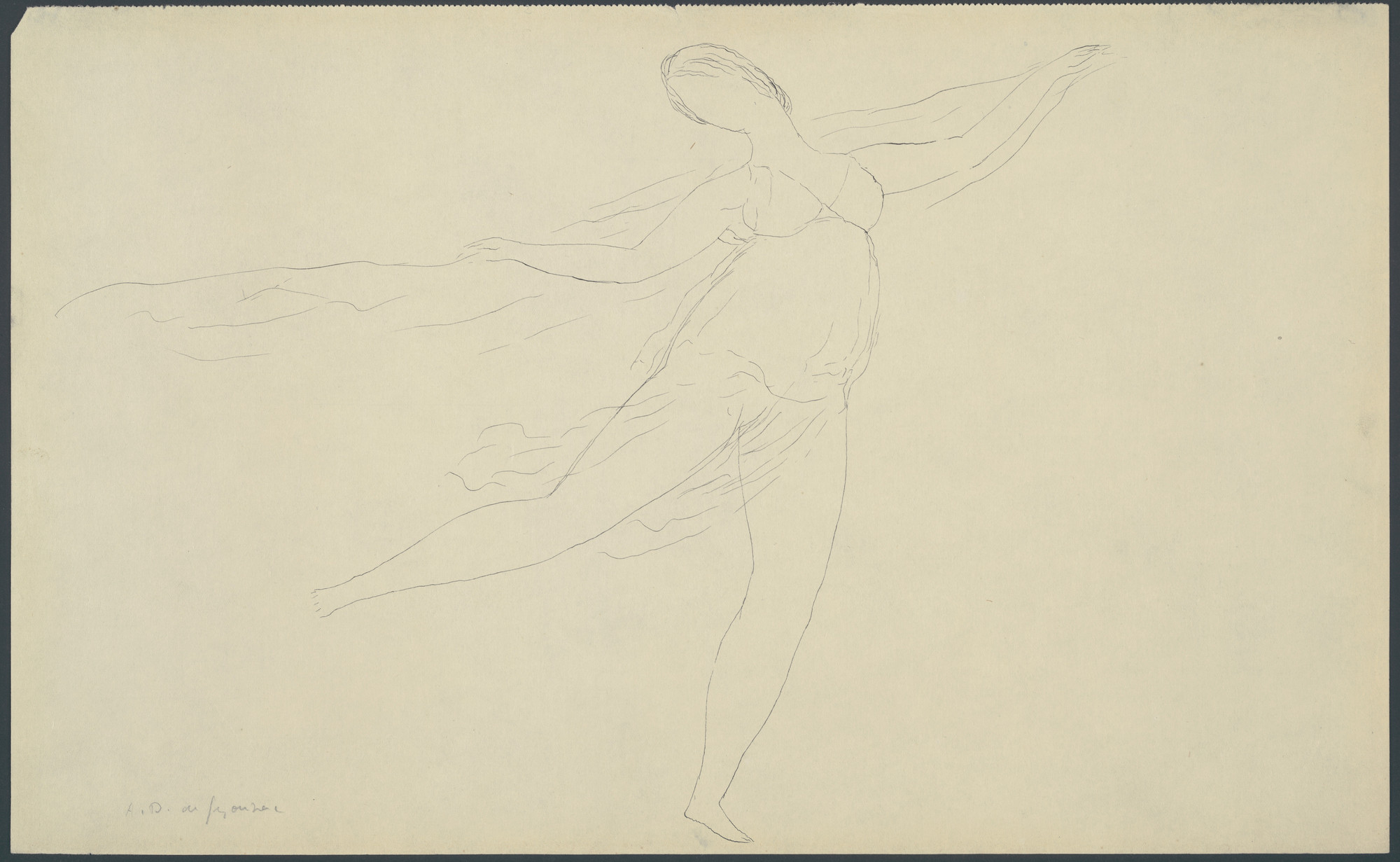 André Dunoyer de Segonzac. Souvenir of Isadora. (1910)