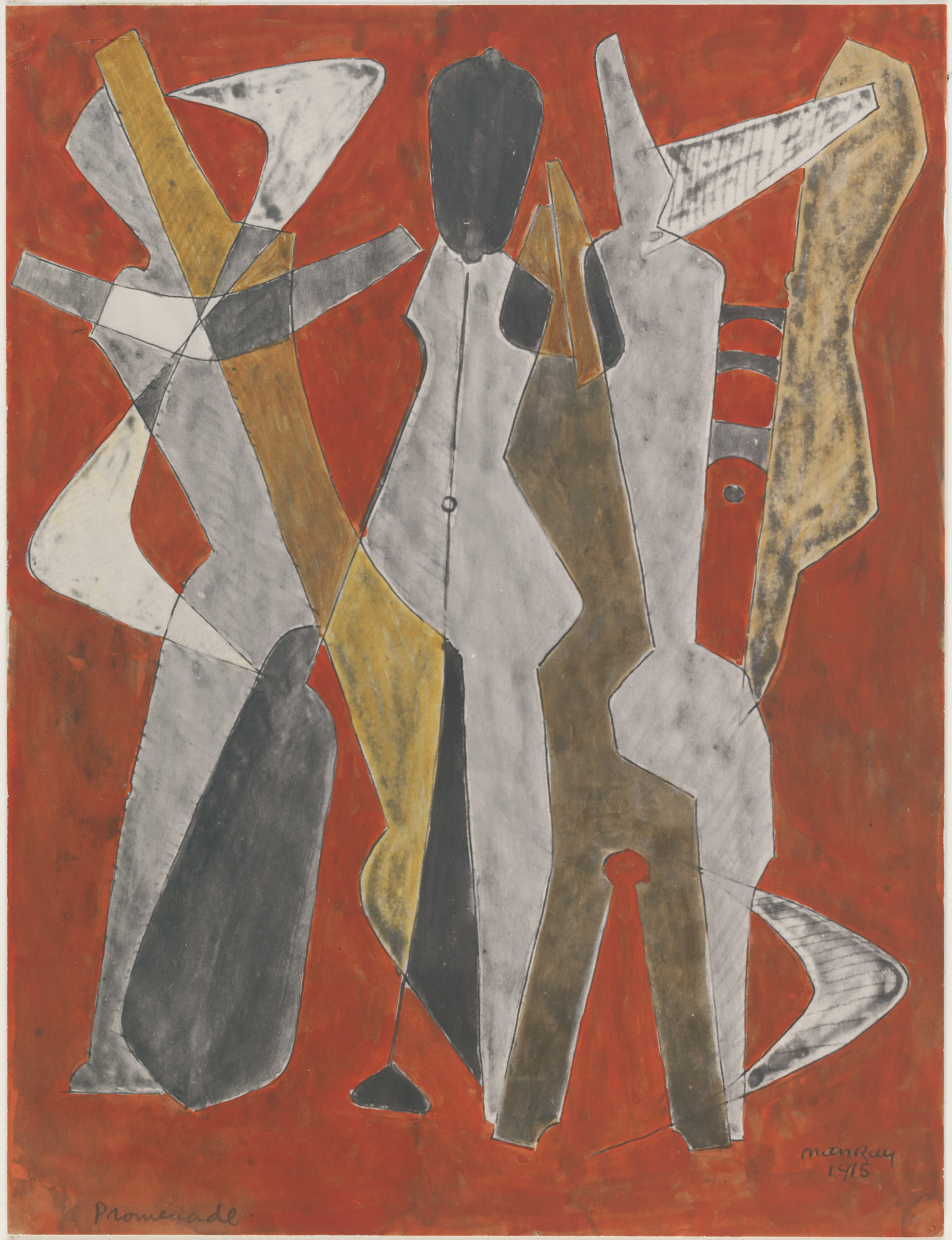 Man　RAYS Man Ray (Emmanuel Radnitzky). Rayograph. 1923 | MoMA