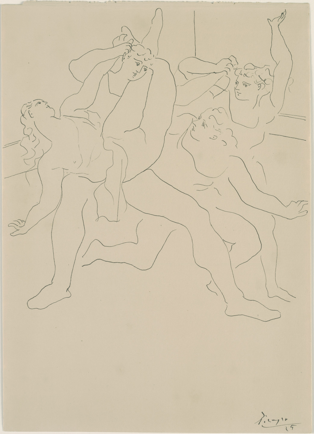Pablo Picasso. Four Dancers. 1925