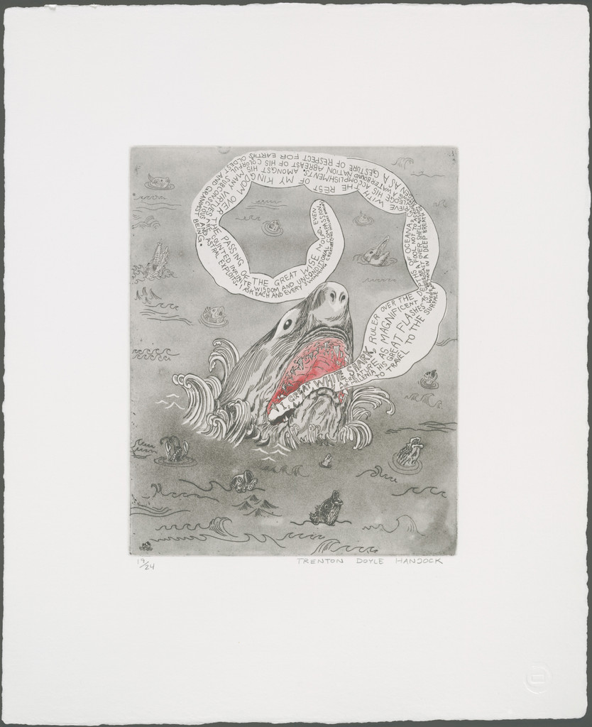 Untitled from Bye and Bye (Nine Sad Etchings)