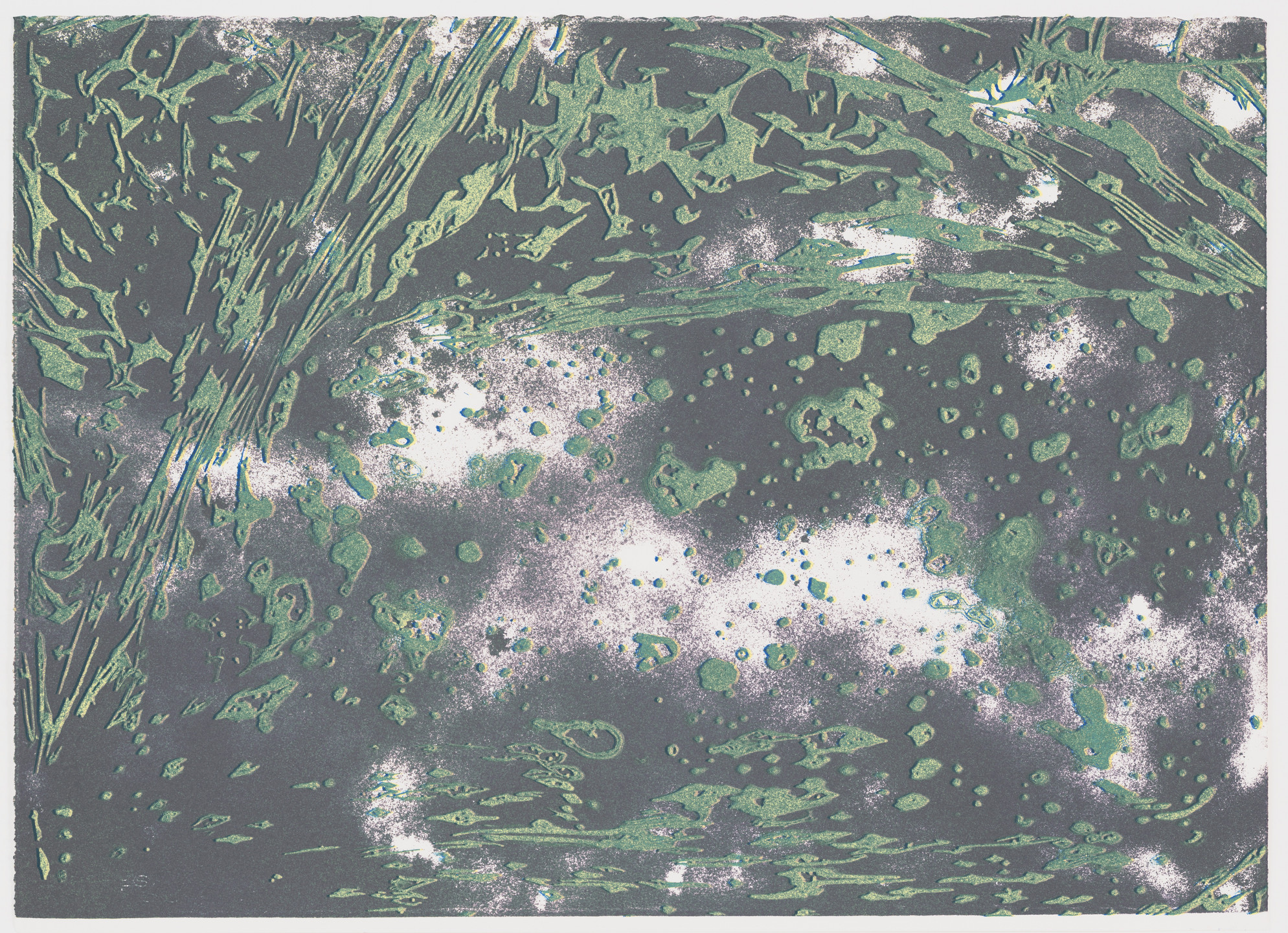 John Armleder. Untitled from Supernova. 2003