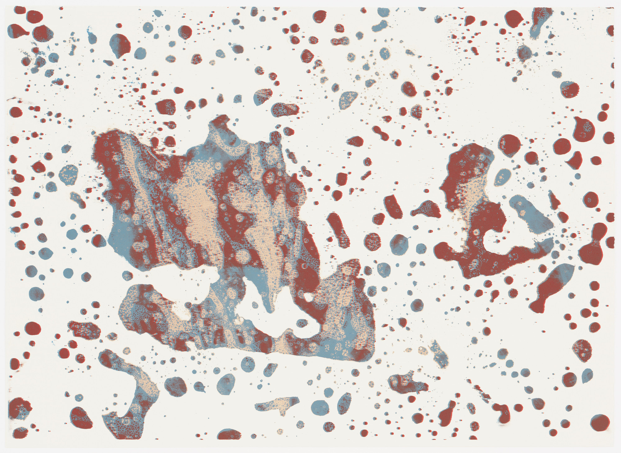 John Armleder. Untitled from Supernova