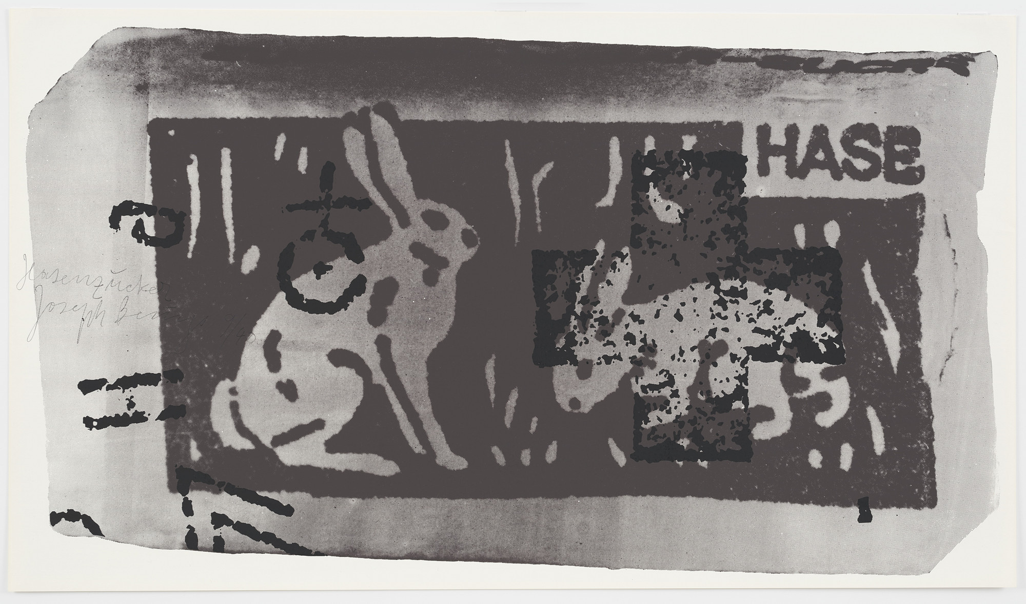 Joseph Beuys. Hare Sugar (Hasenzucker)
