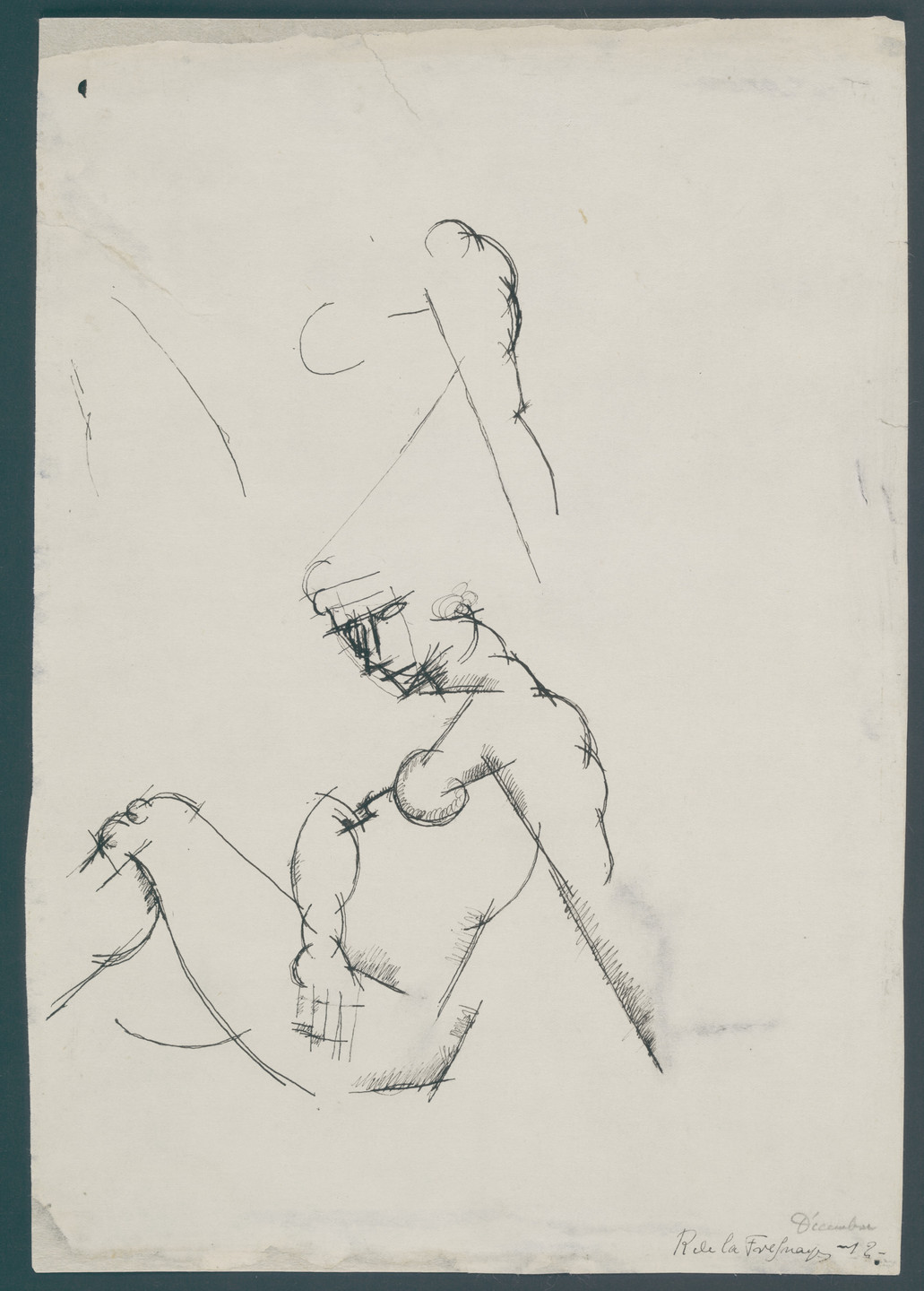 Roger de La Fresnaye. Study for Conjugality. 1912
