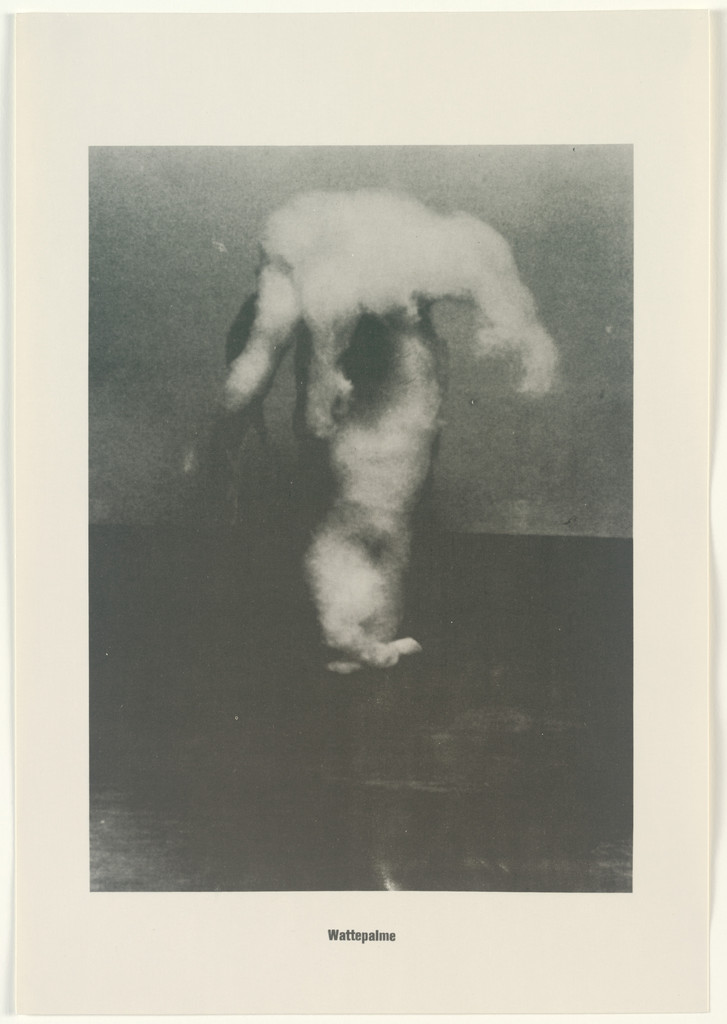 Cotton Palm Tree (Wattepalme) from the Palm Tree Series (Palmenserie) from .....Higher Beings Ordain (.....Höhere Wesen befehlen)