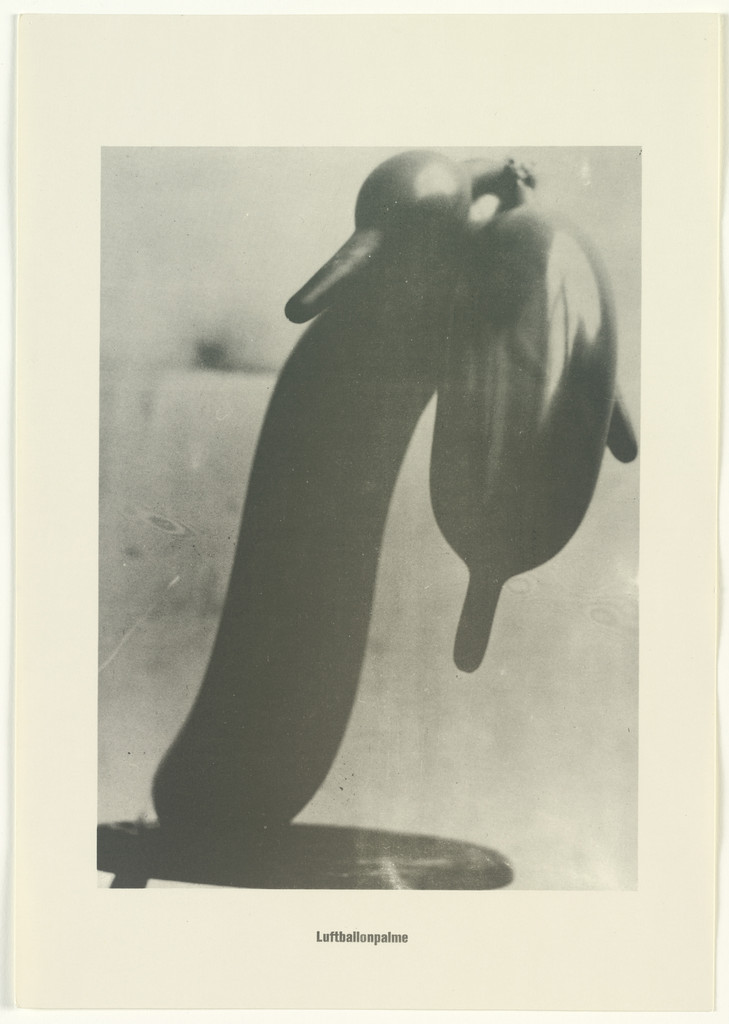 Balloon Palm Tree (Luftbalonpalme) from the Palm Tree Series (Palmenserie) from .....Higher Beings Ordain (.....Höhere Wesen befehlen)