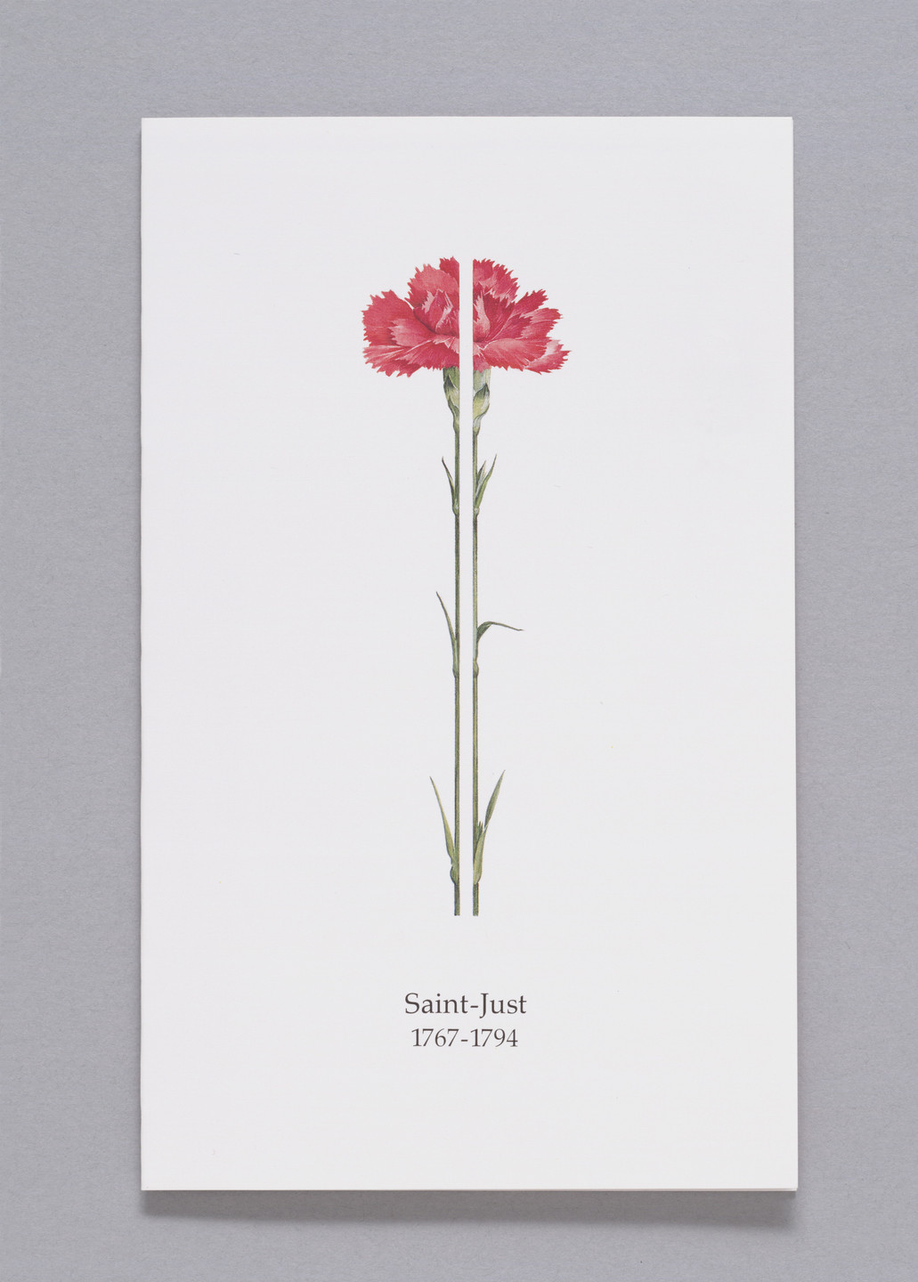 Ian Hamilton Finlay, Gary Hincks. Saint Just. 1993