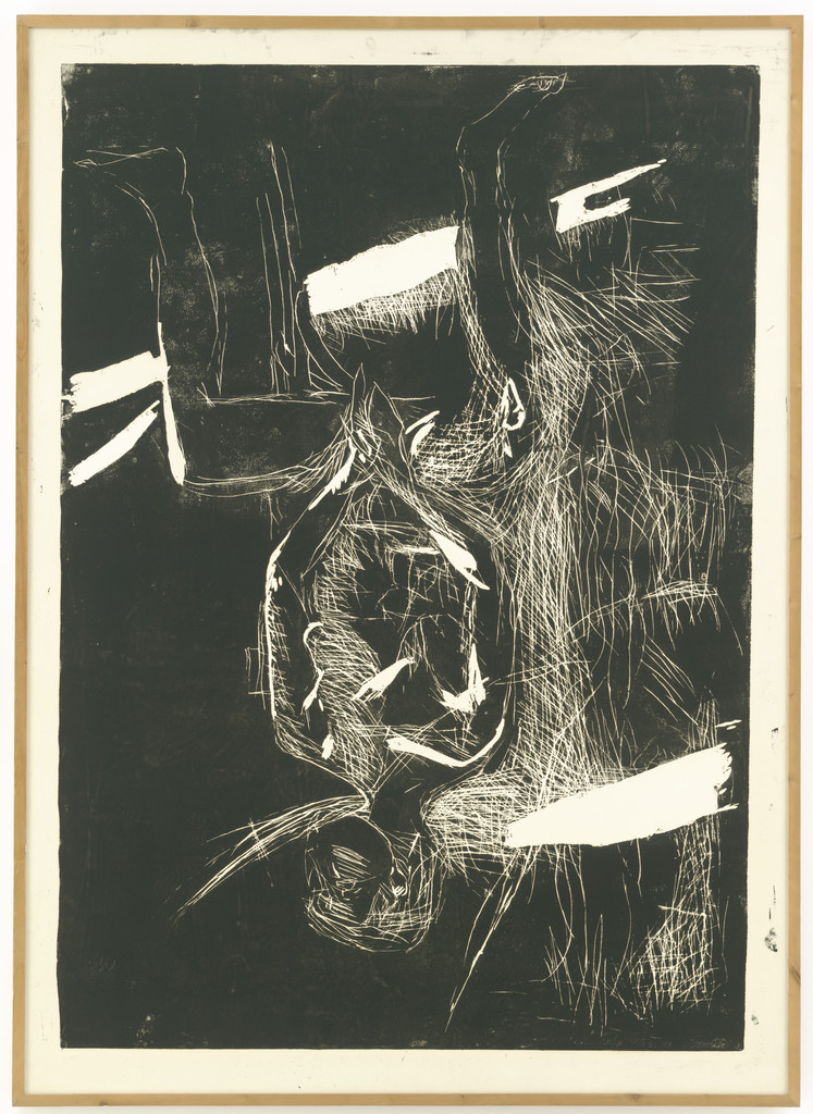 Female Nude on Kitchen Stool (unpublished seventh state)