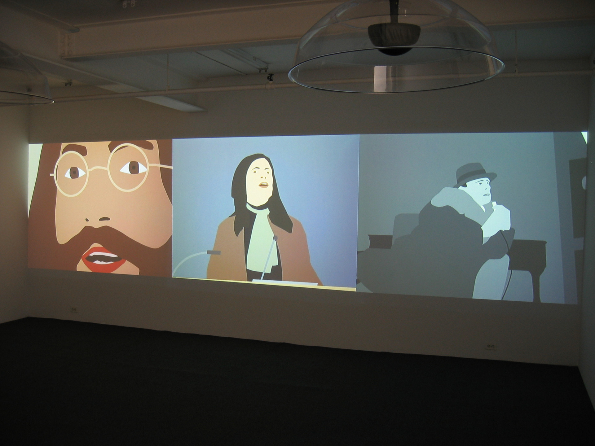 Kota Ezawa. Lennon Sontag Beuys. 2004