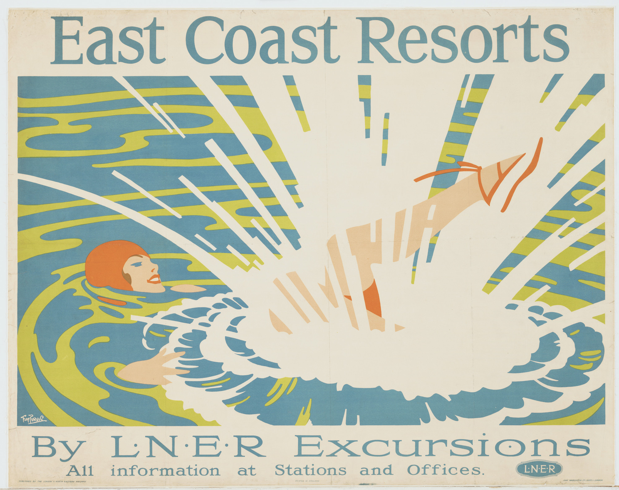 Tom Purvis. East Coast Resorts. 1925 | MoMA