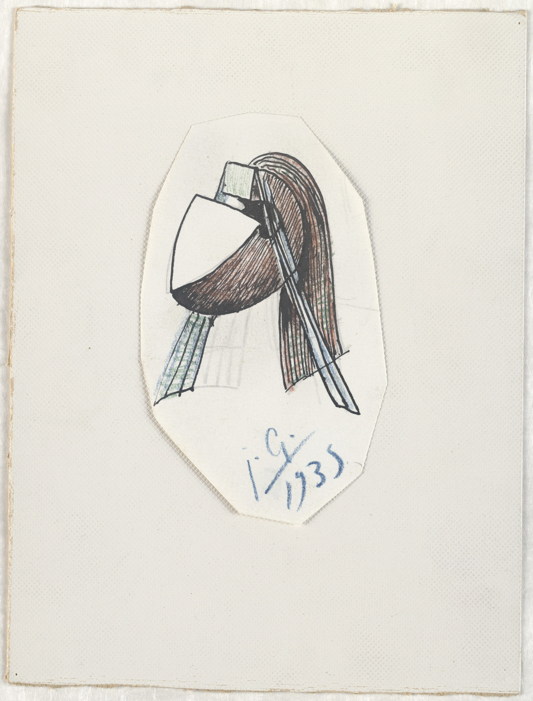 Julio González. Study for Cagoulard. 1935