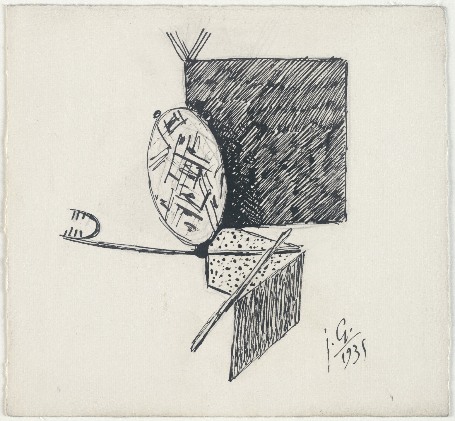 Julio González. Study for Head. 1935