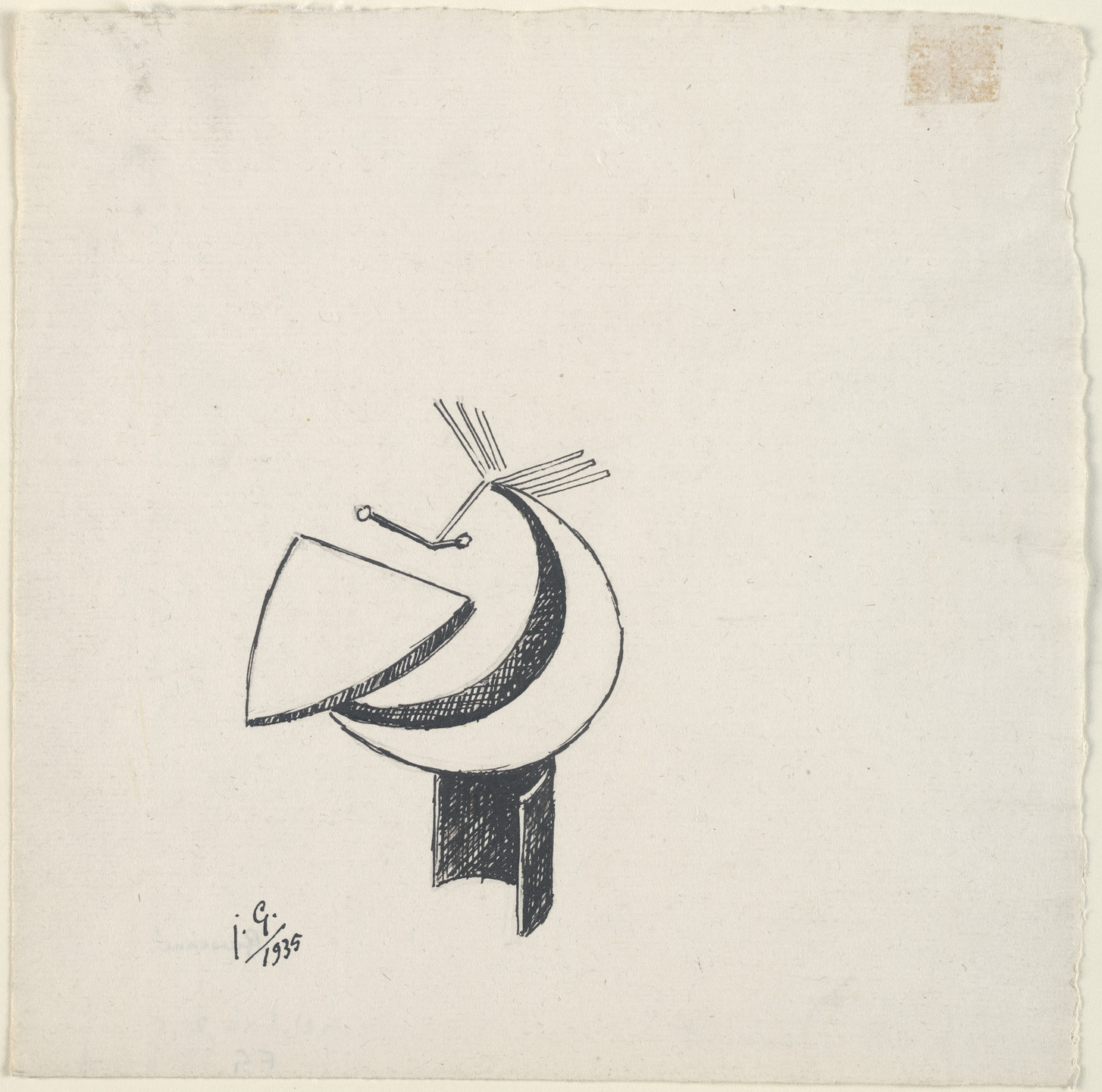 Julio González. Study for Head. 1935